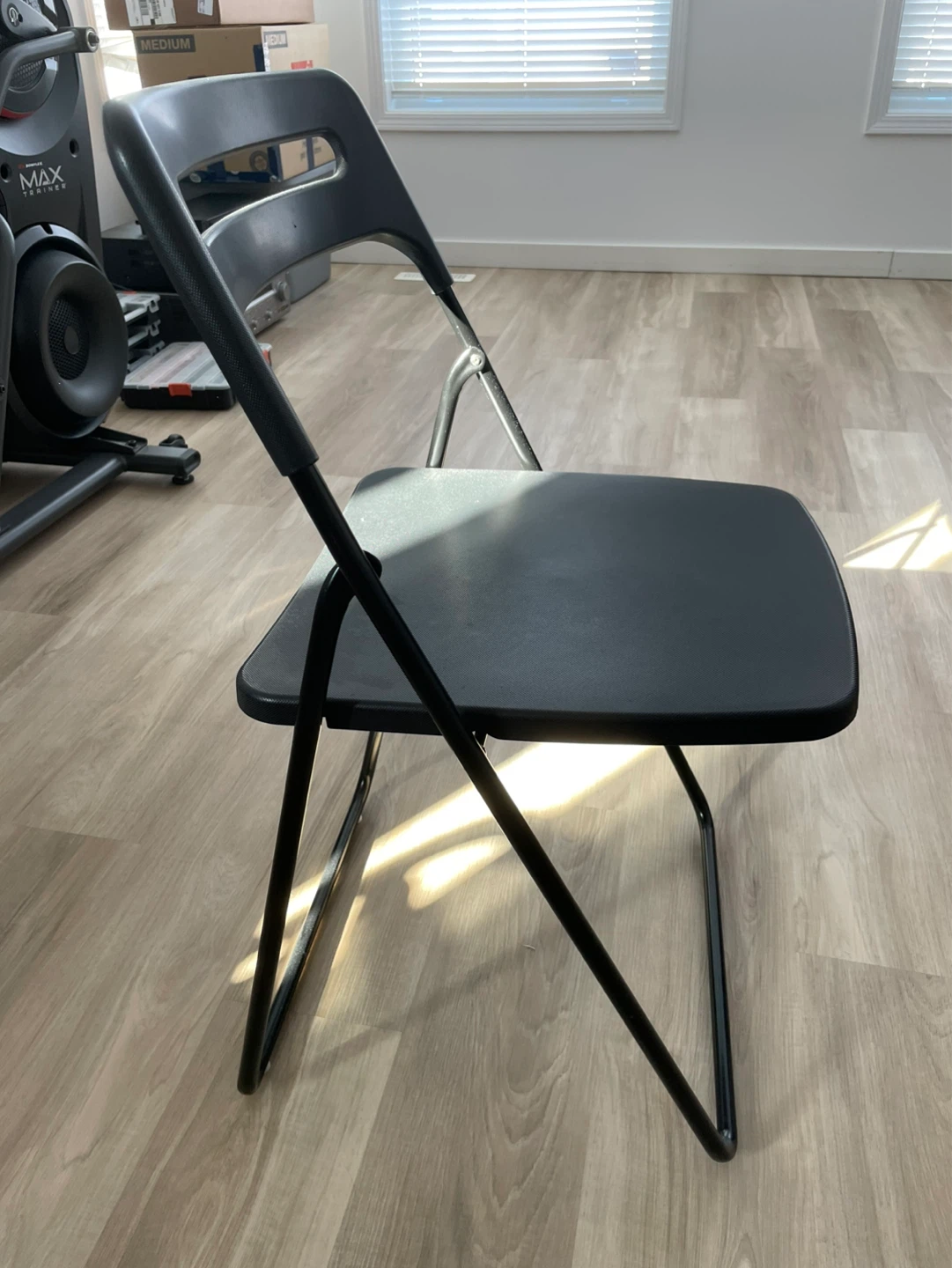 3 Black Folding Chair