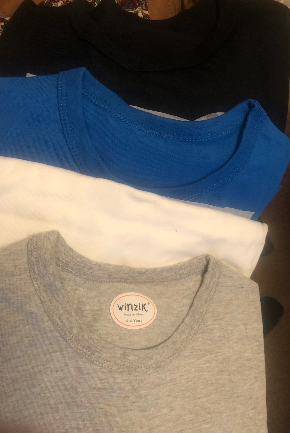 Set of 4 Shirts full sleaves Size 5-6 Years 100% Cotton - photo 3
