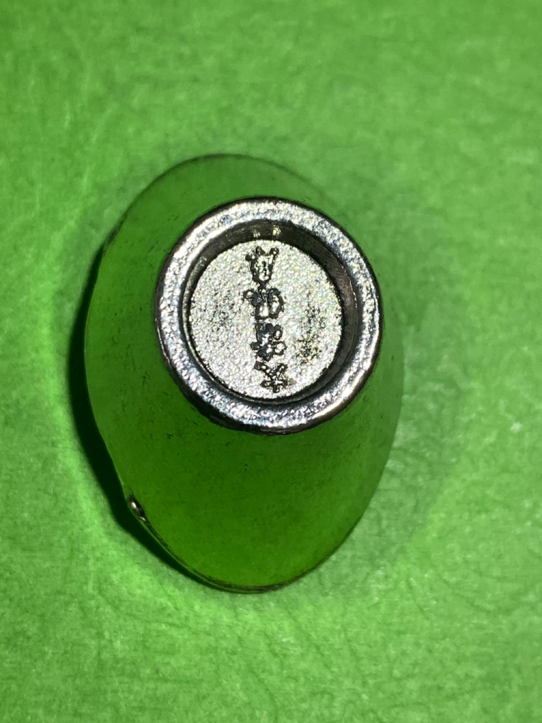 Vintage silver Chinese Ingot Charm - photo 3