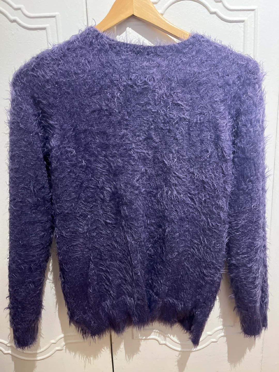 Purple Fuzzy Sweater - photo 2