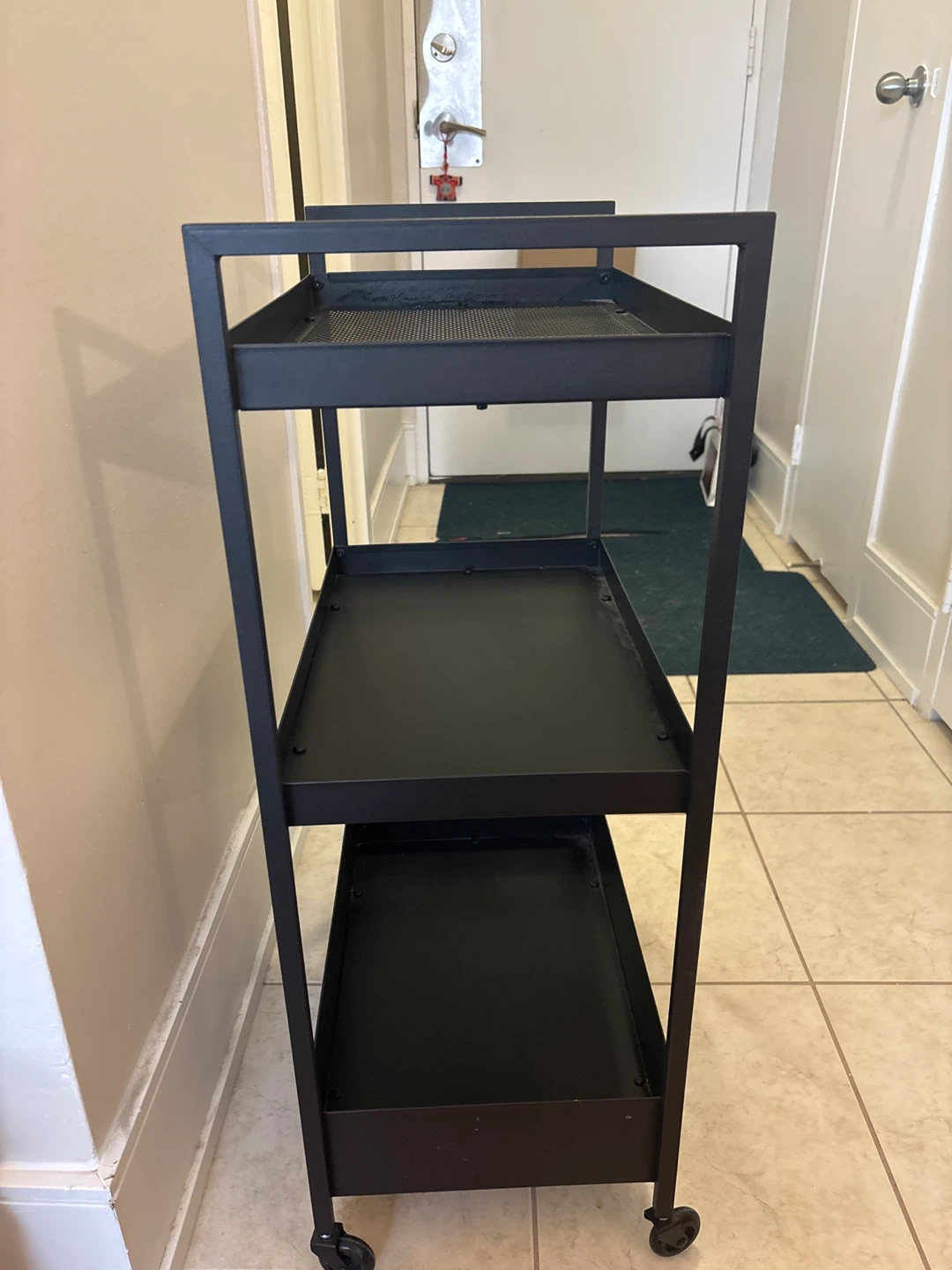 Moving sale—IKEA NISSAFORS Utility Cart, Black - photo 2