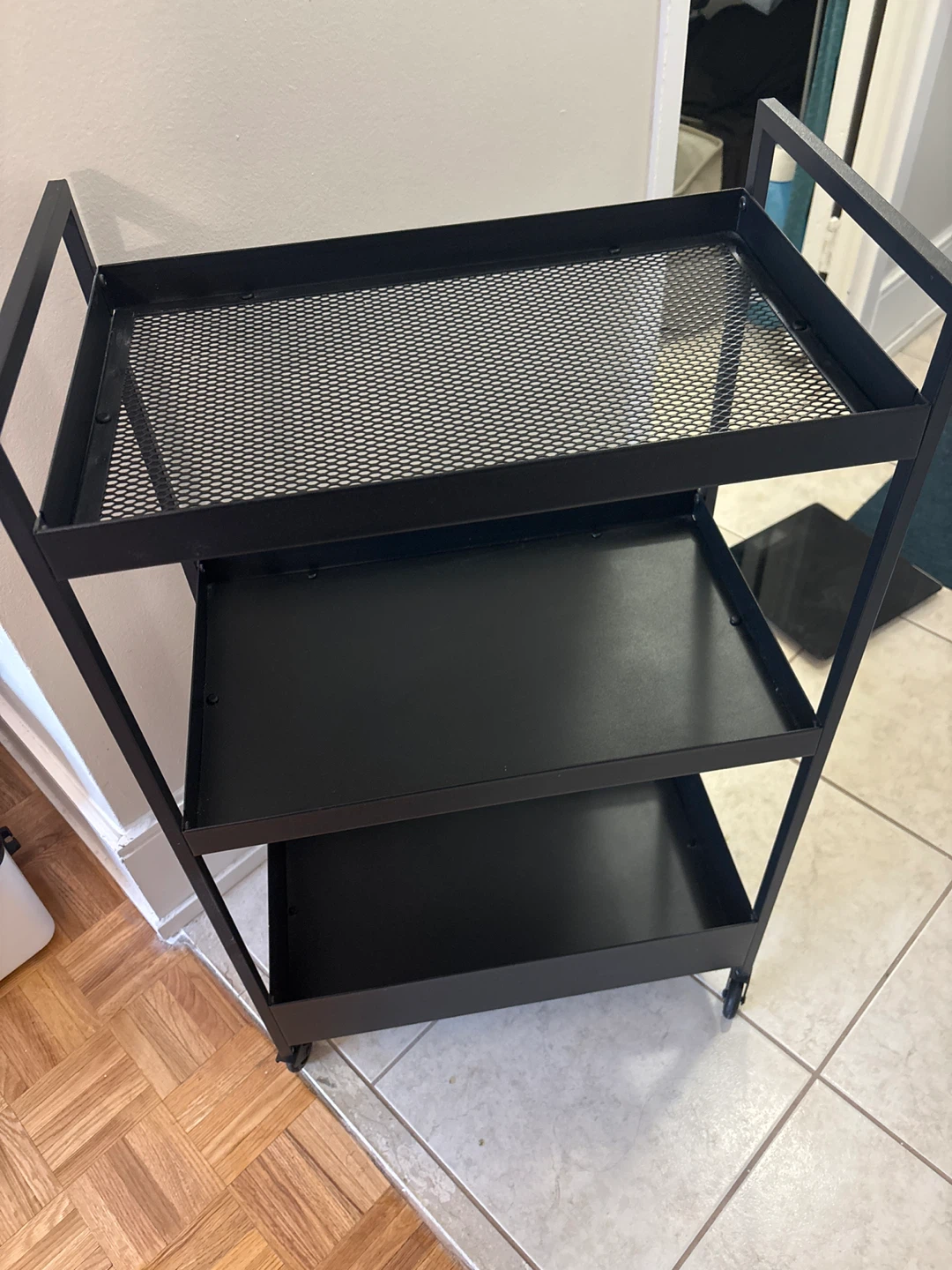Moving sale—IKEA NISSAFORS Utility Cart, Black