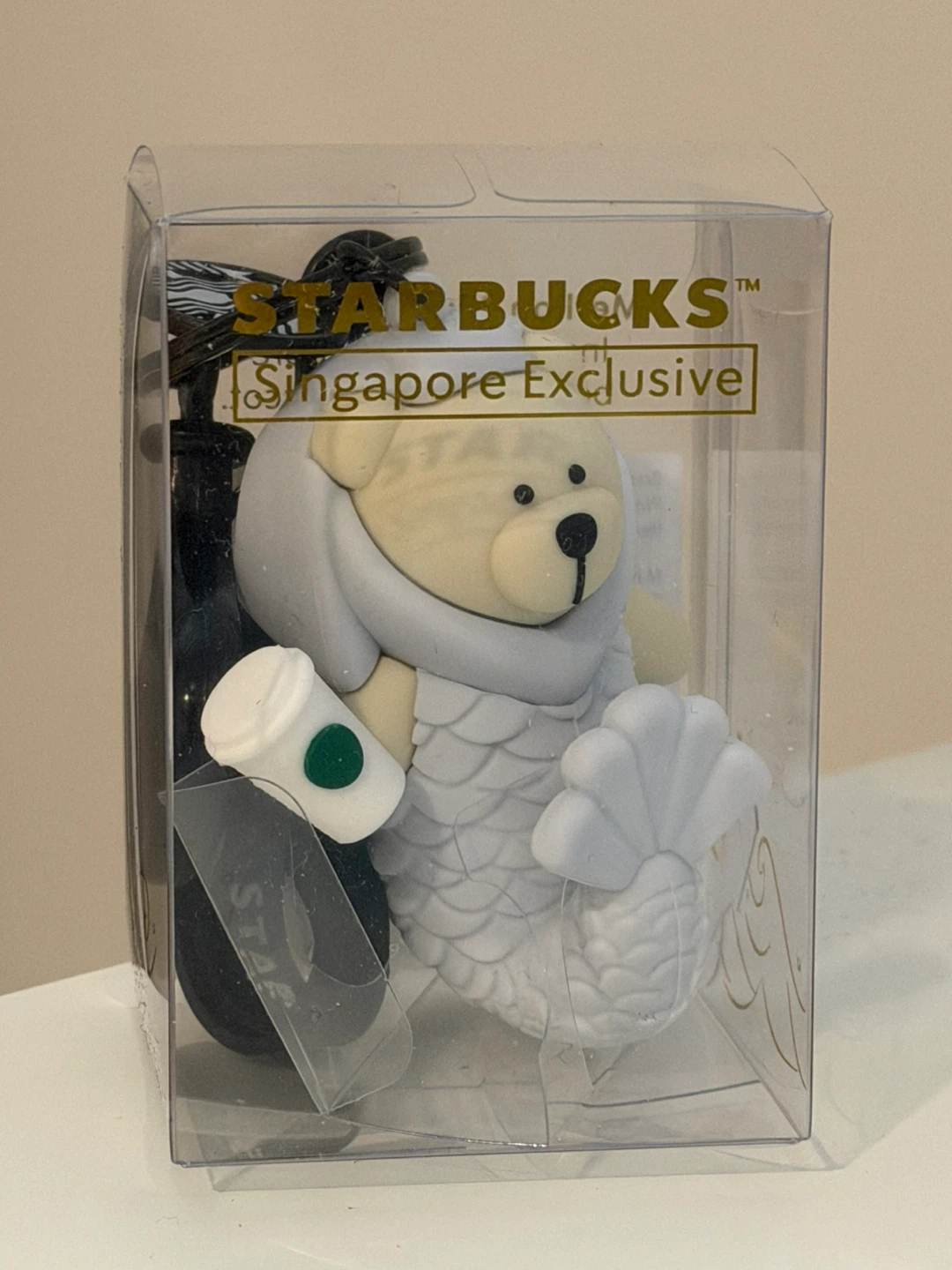 Starbucks Singapore exclusive Merlion Bearista Keychain
