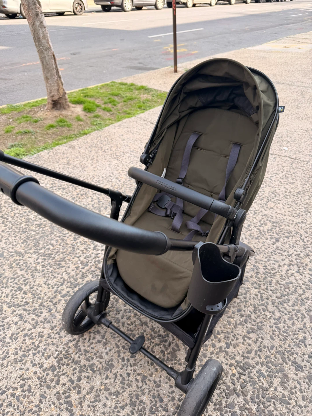 Mompush Stroller - Olive Green - photo 5