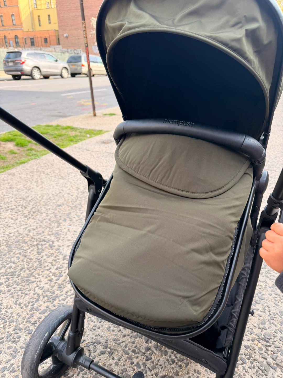 Mompush Stroller - Olive Green - photo 3