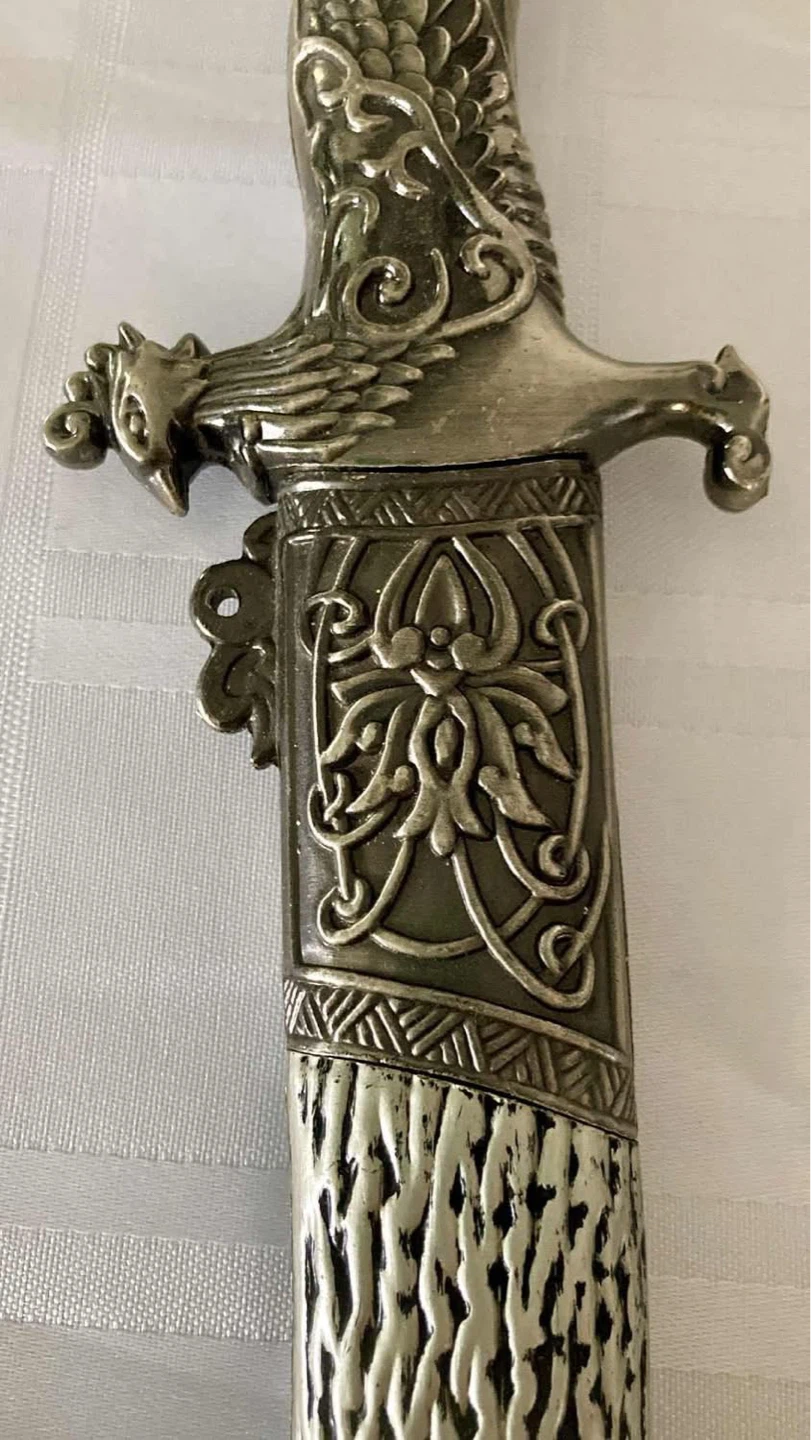 Collectable dagger with rooster on handle - photo 4