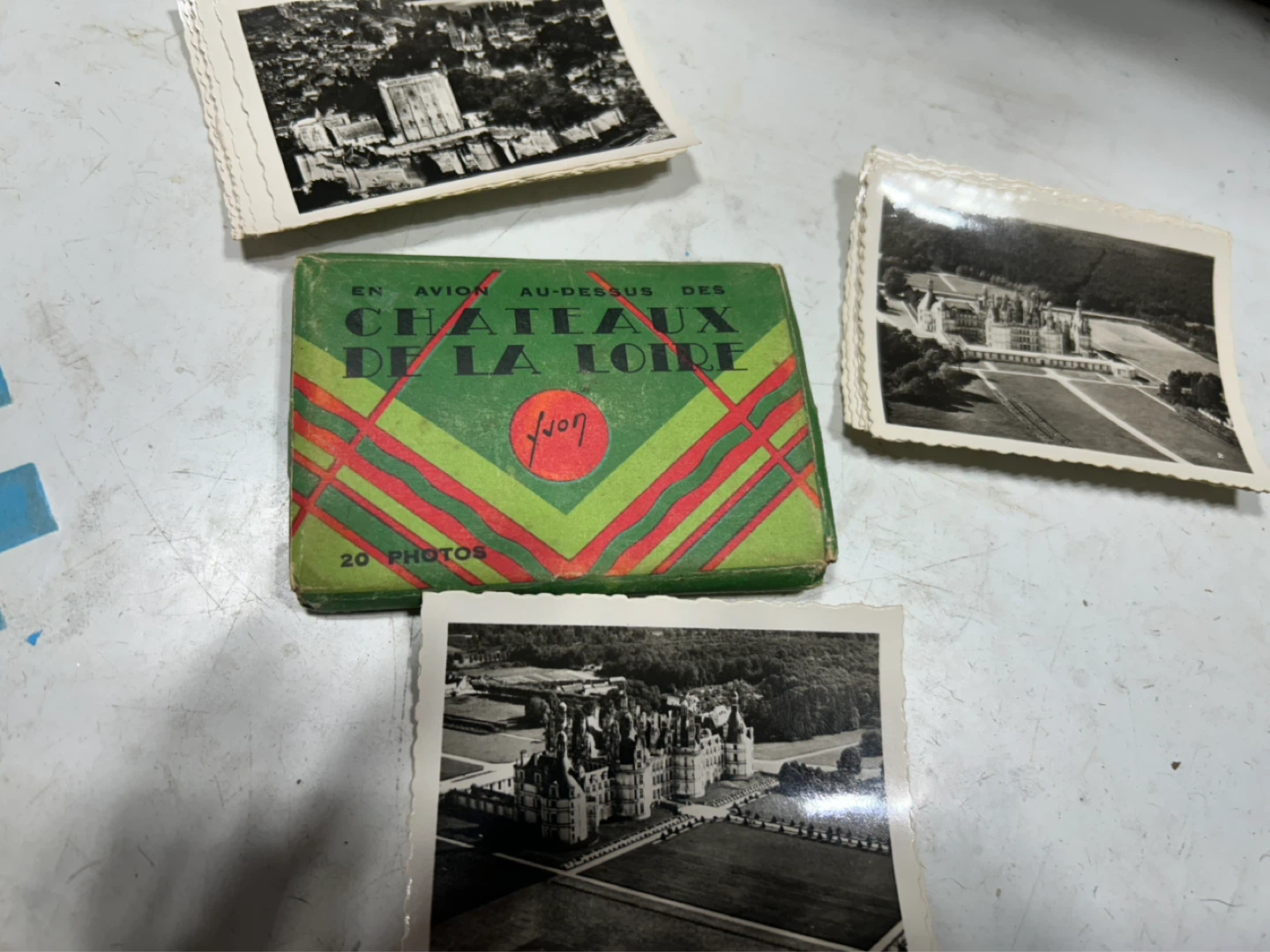 Chateaux de la Loire Vintage Photo Set - 20 Photos