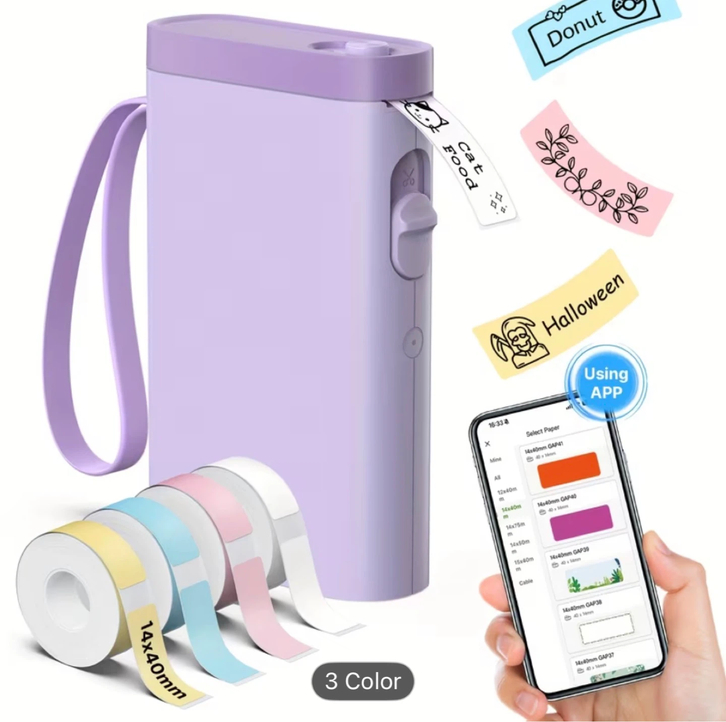 NEW Portable Label Maker - photo 2