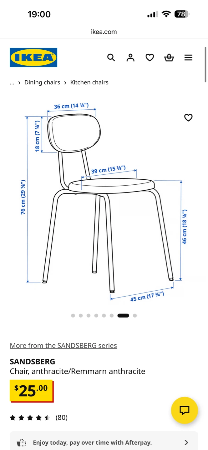 IKEA SANDSBERG Chair - photo 4