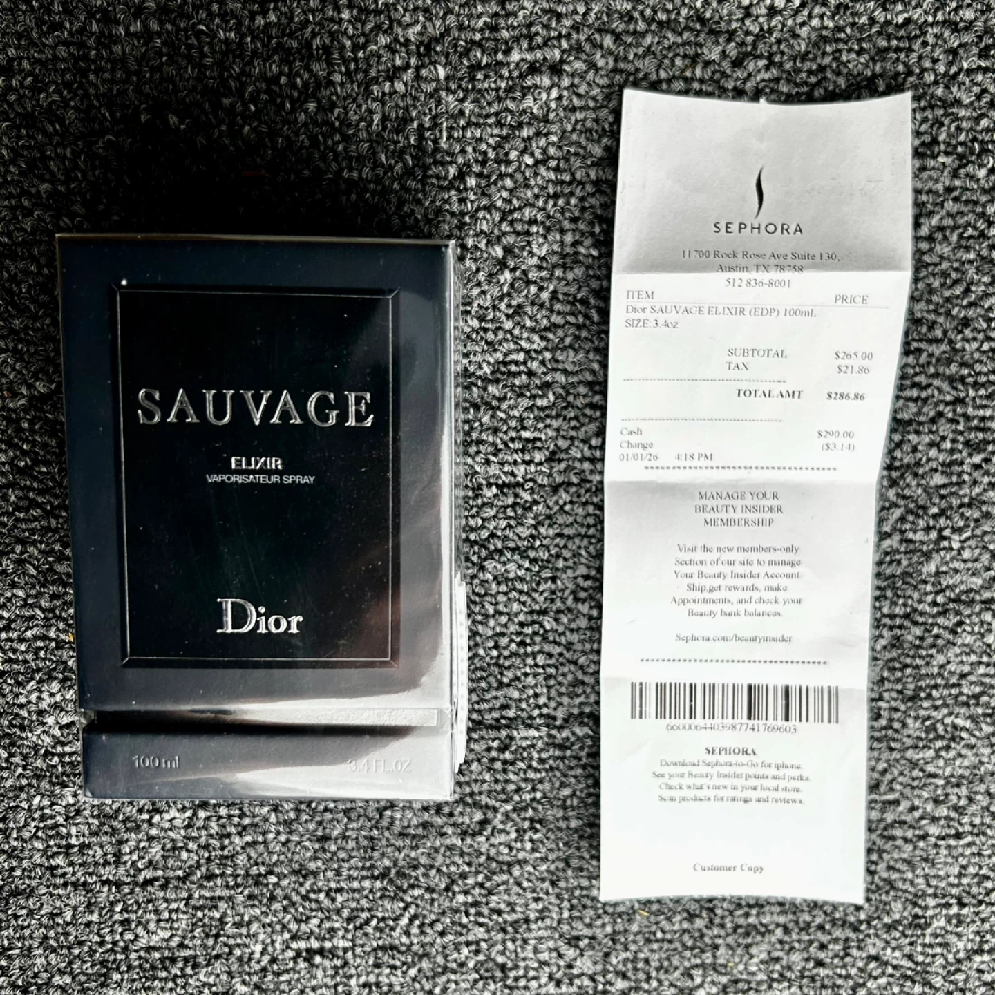 Dior Sauvage Elixir 100ml