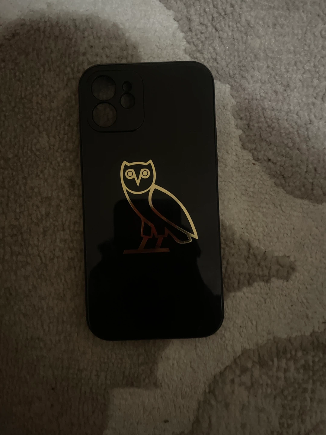 OVO Owl Black Phone Case for iPhone 12/12 Pro