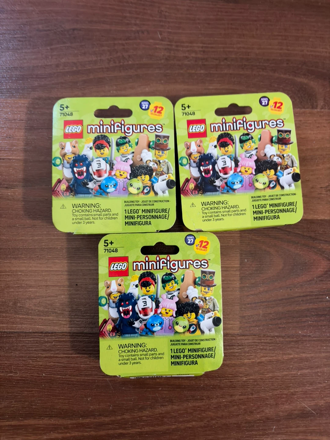 LEGO Minifigures Series 27 - 3 Pack