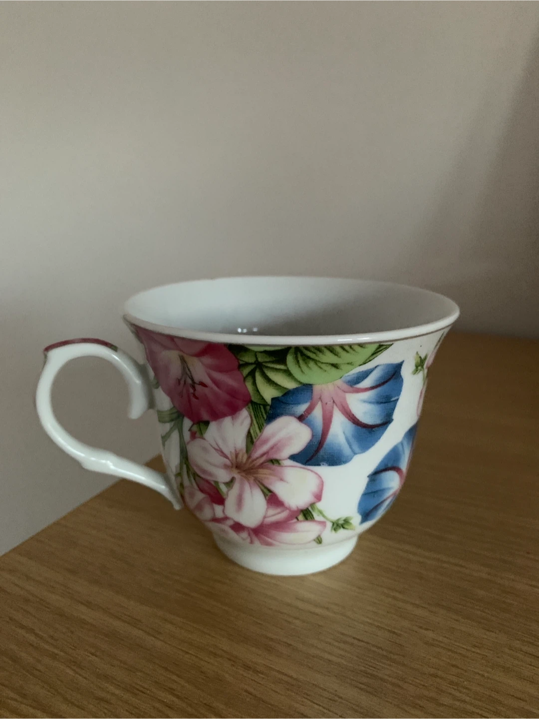 Floral Ceramic Teacup