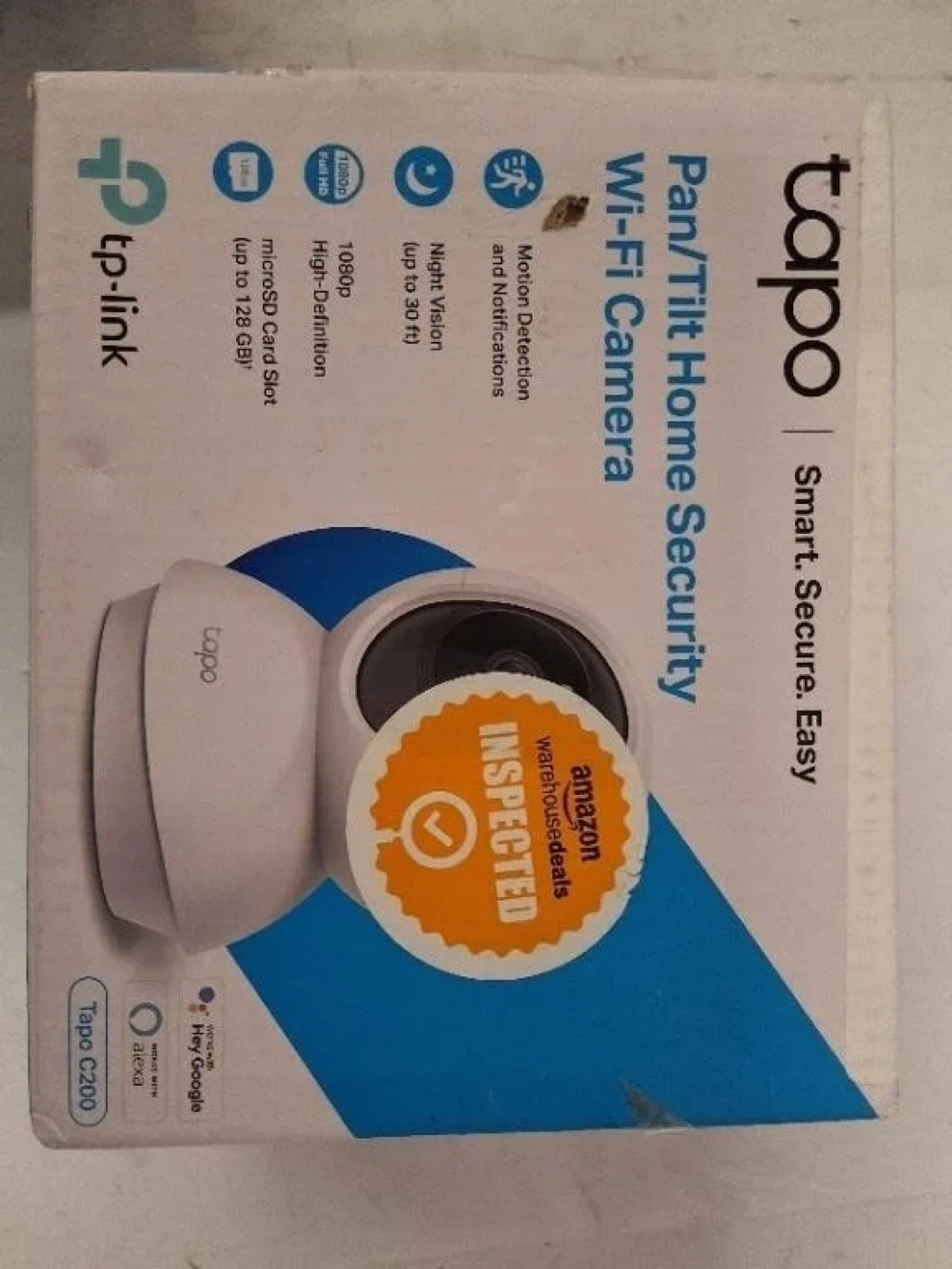TP-Link Tapo C200 Pan/Tilt Home Security Wi-Fi Camera