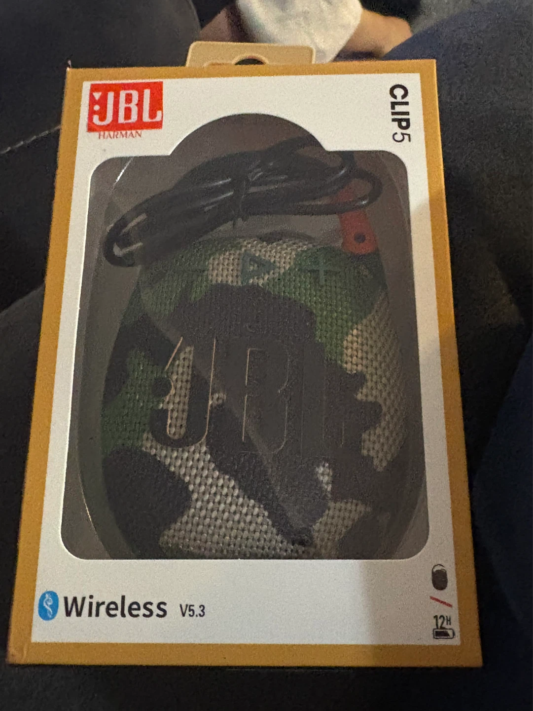 JBL CLIP 5 Wireless Speaker - Camouflage