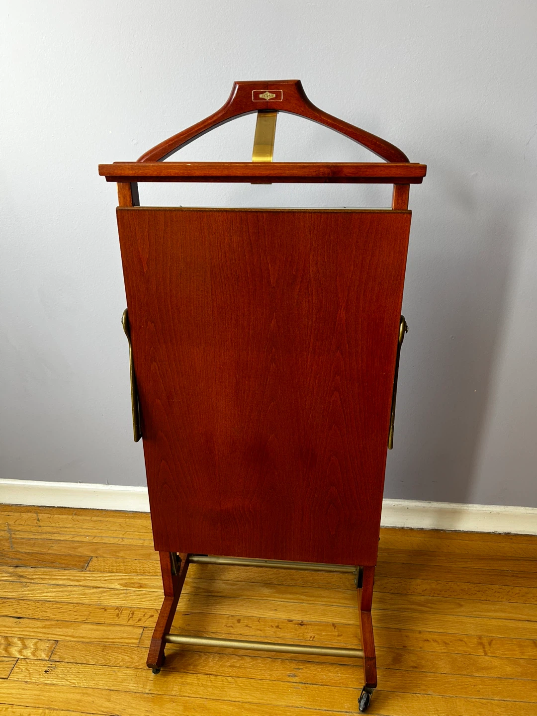 Vintage Italian Valet Stand Magazine Rack | Eaton’s | Rare - photo 3