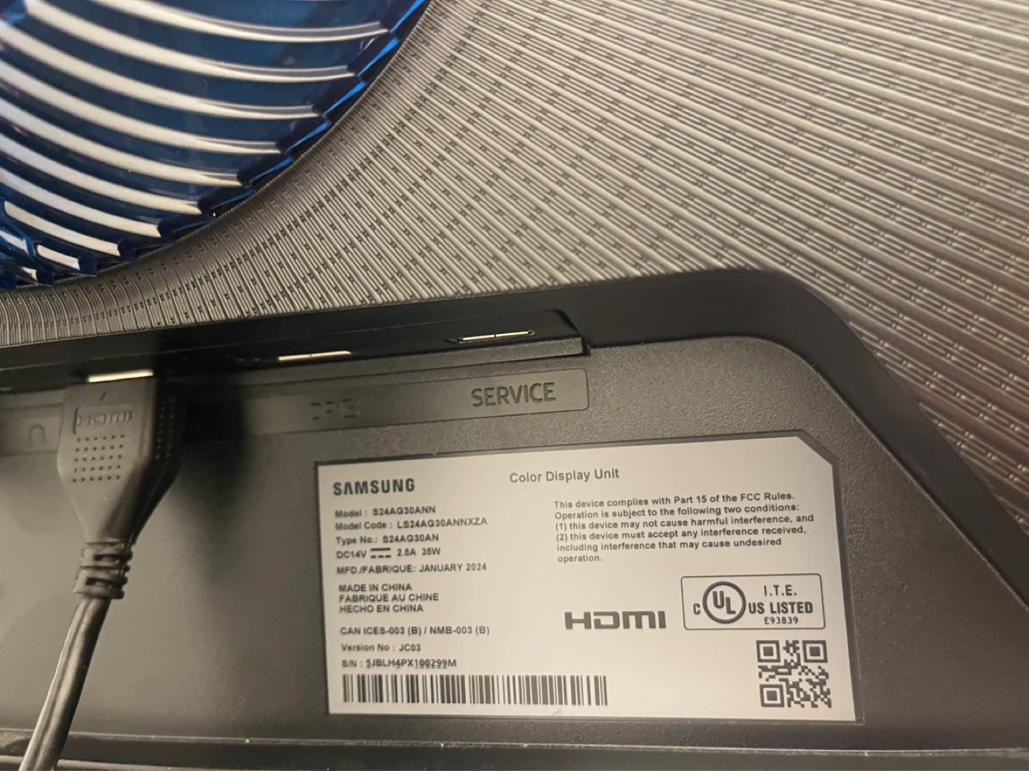 Samsung 24" Odyssey G3 Gaming Monitor - photo 5