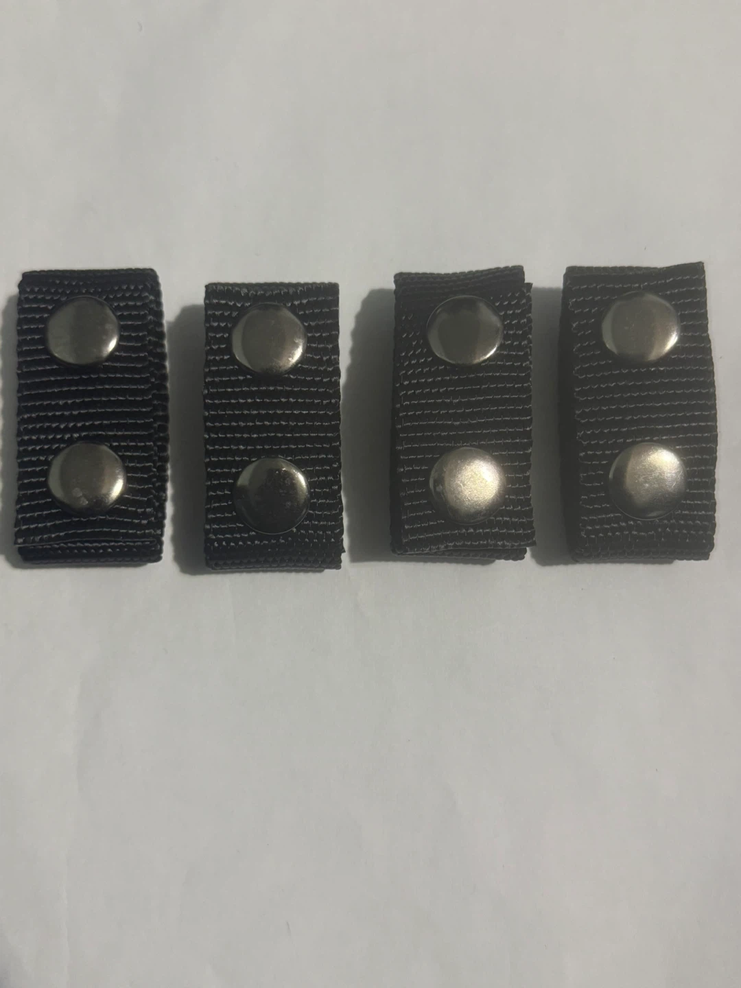 Set of 4 Black Nylon Duty Belt Holder - photo 2