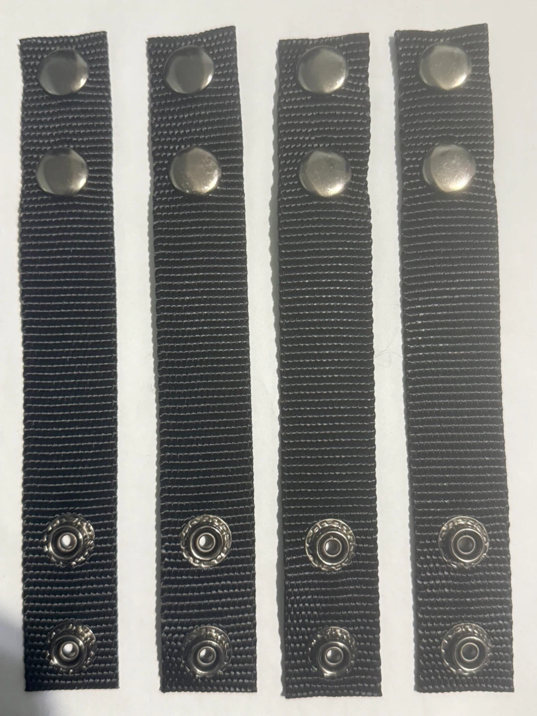 Set of 4 Black Nylon Duty Belt Holder - photo 3