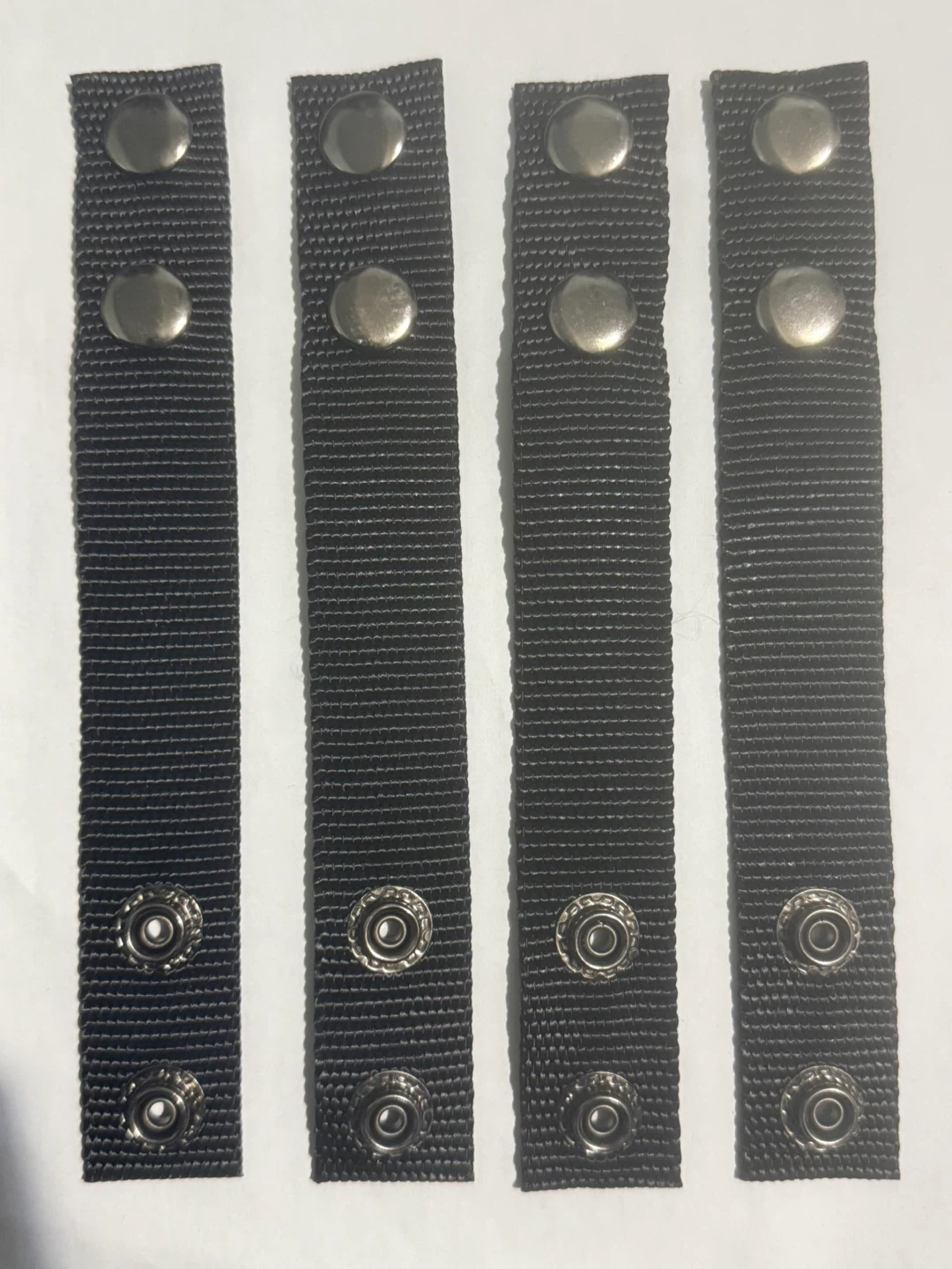 Set of 4 Black Nylon Duty Belt Holder - photo 4