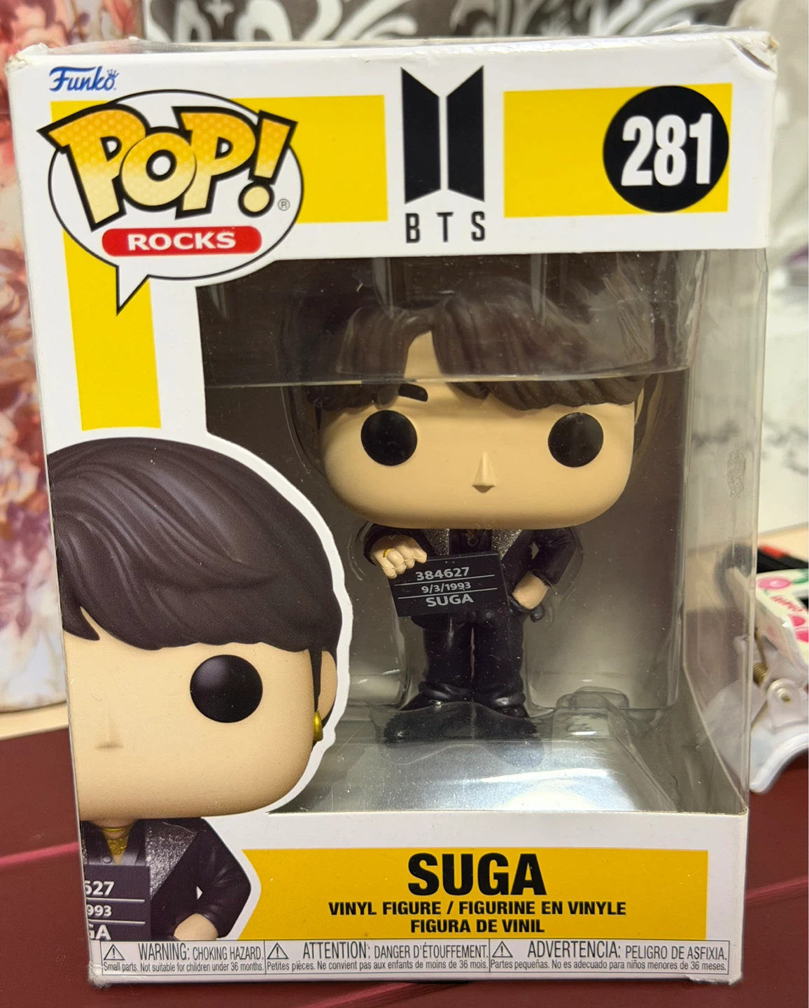 Funko Pop! BTS Suga #281 & Jhope Mcdonald’s Toy