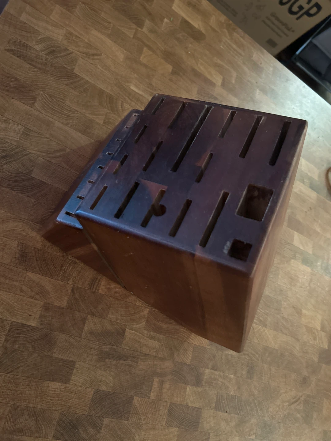 Wooden Knife Block Holder - photo 4