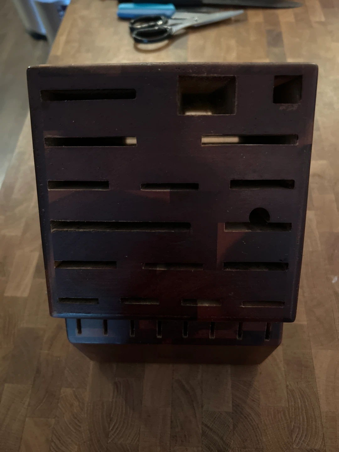 Wooden Knife Block Holder - photo 3