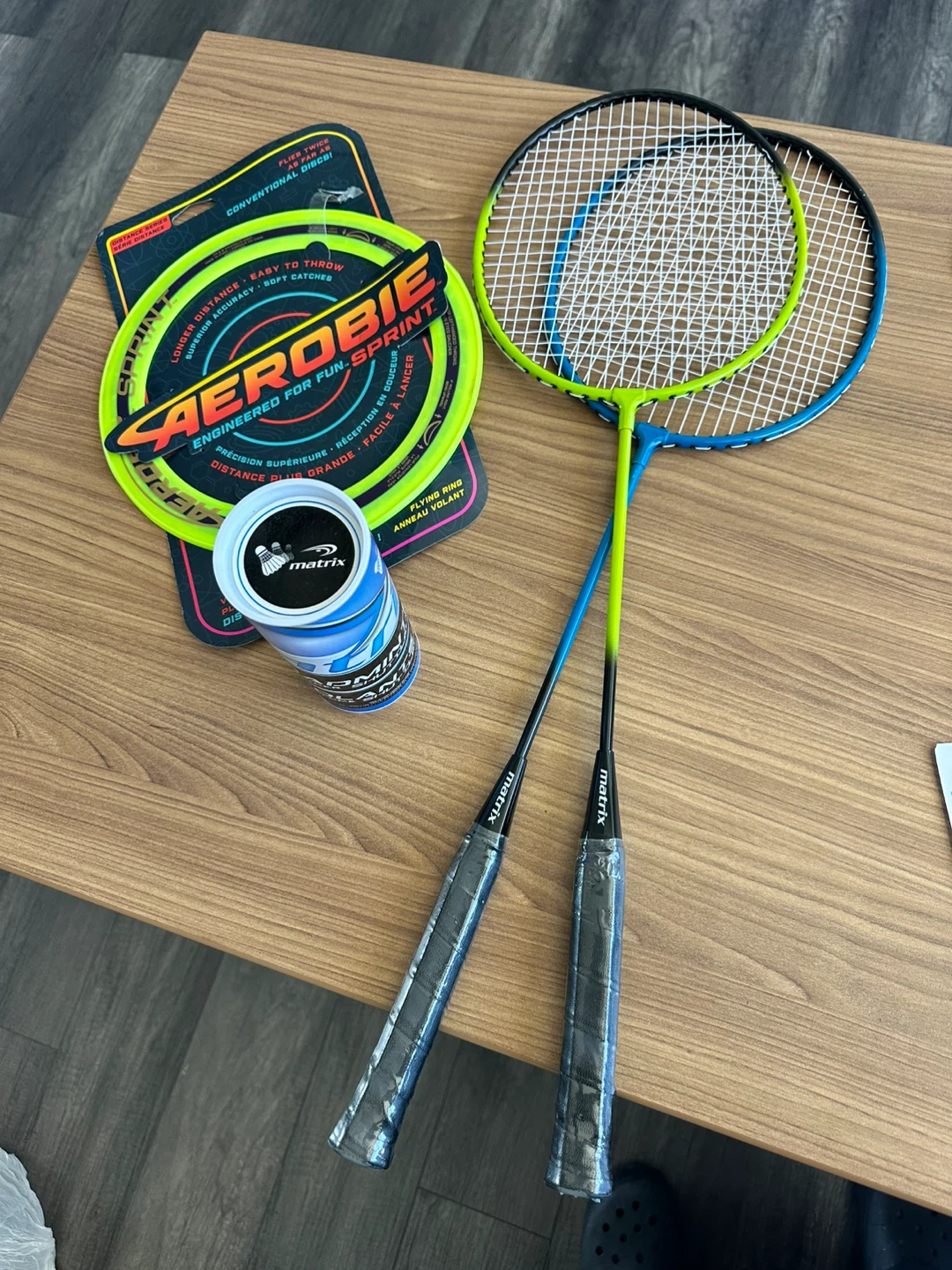 Matrix Badminton Set with Aerobie Flying Ring - photo 2