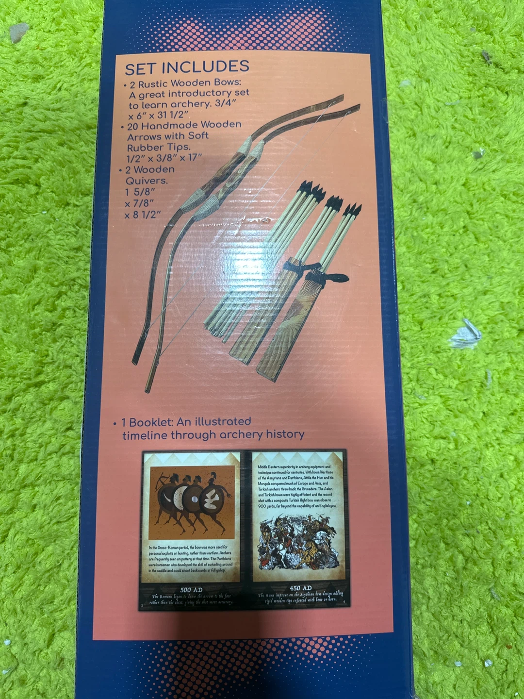 Classic Wooden Bow & Arrow Set - photo 2