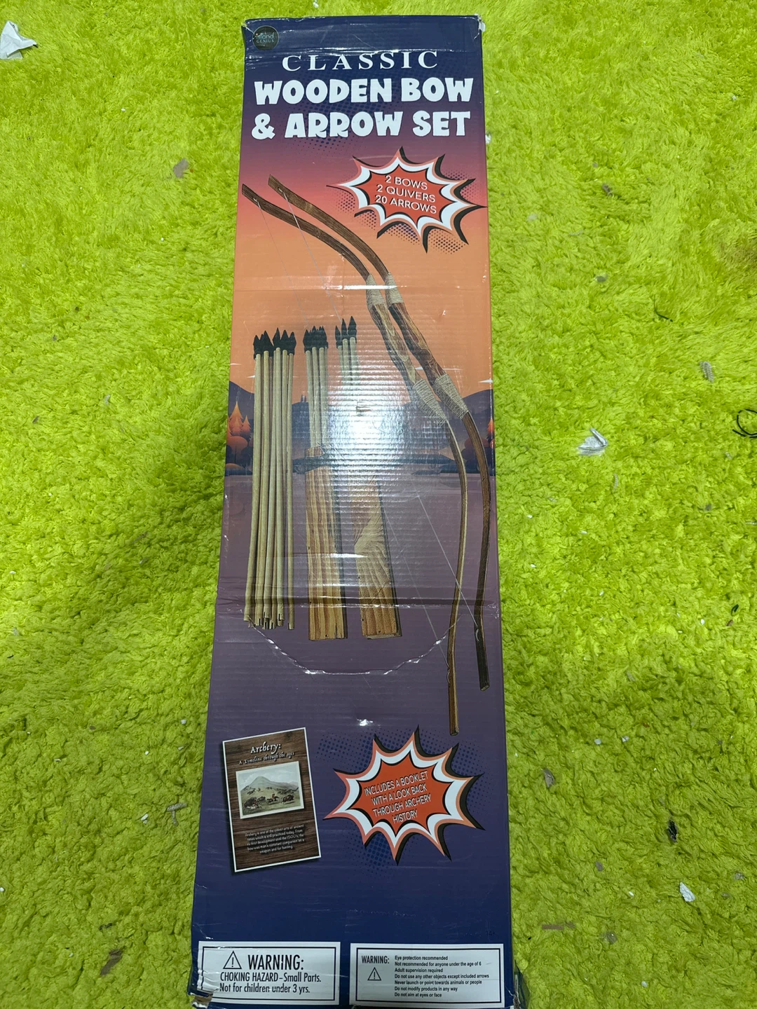 Classic Wooden Bow & Arrow Set