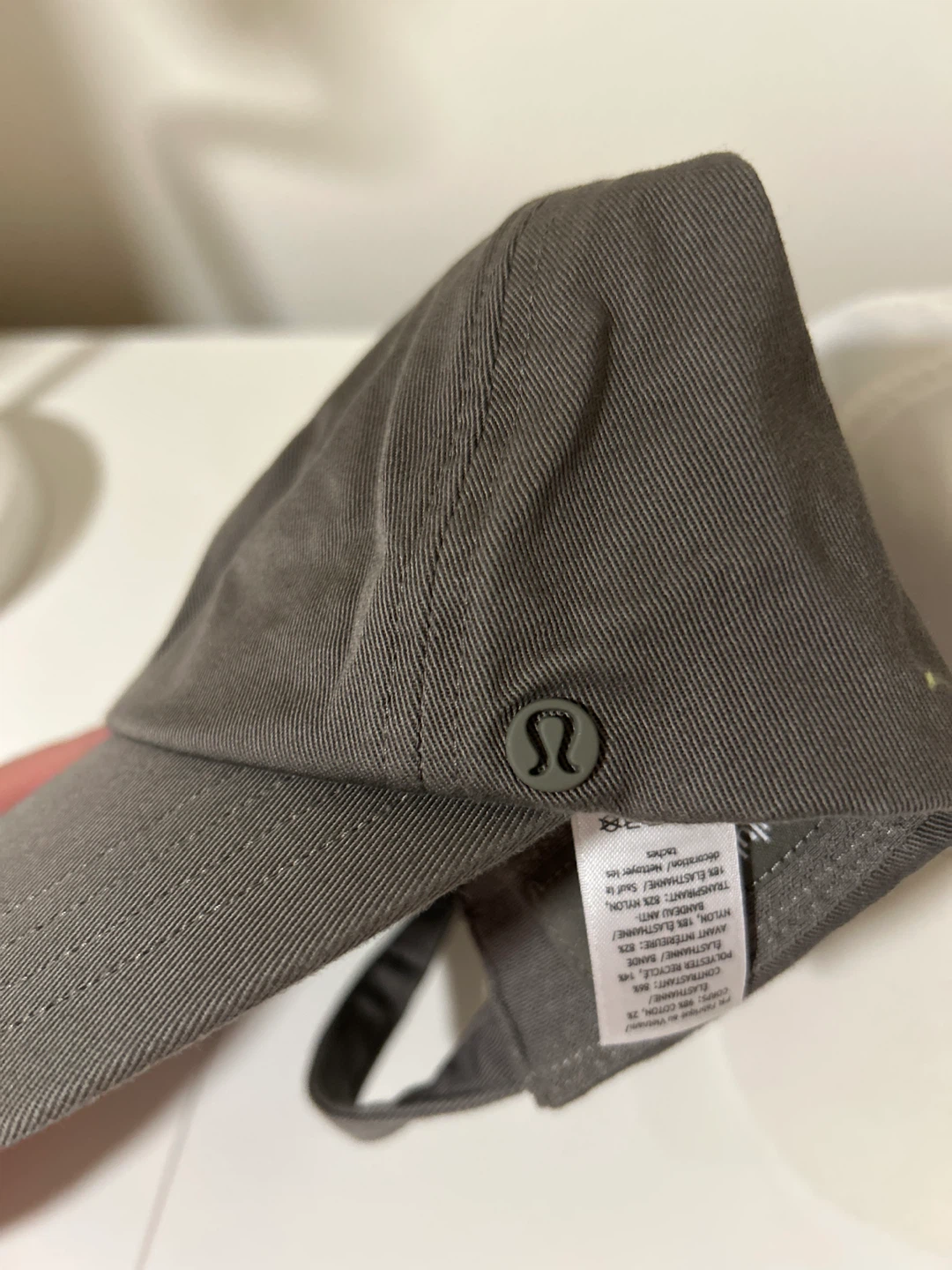Super sale!! 2 Lululemon Baseball Cap - Grey and White - photo 3
