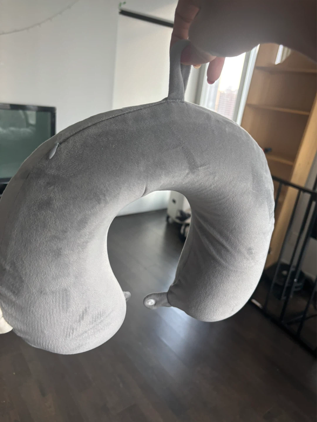 Grey Travel Neck Pillow - photo 2
