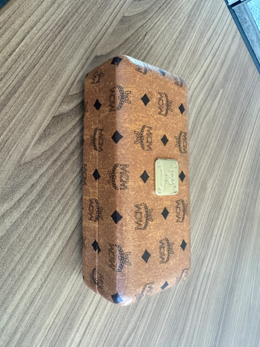 MCM Logo Print Eyeglass Case - photo 2