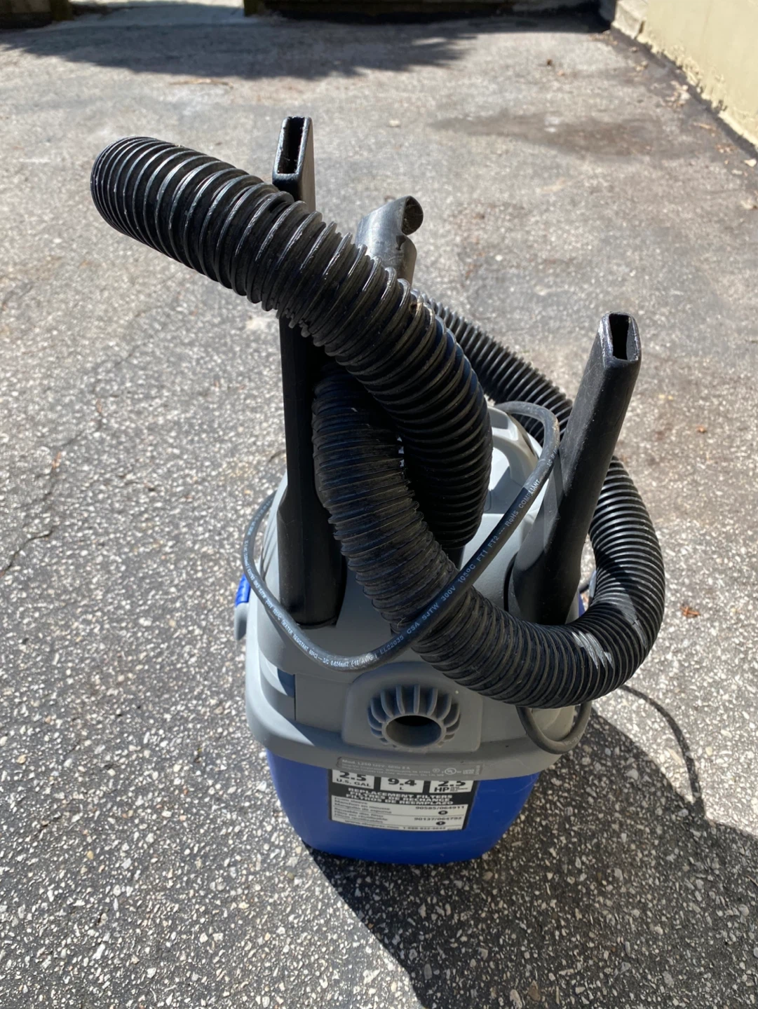 SHOP-VAC WET/DRY VACUUM - photo 2