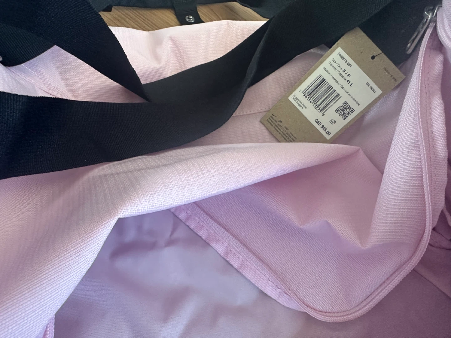 Nike Duffel Bag - Pink/Black - 41L - photo 2