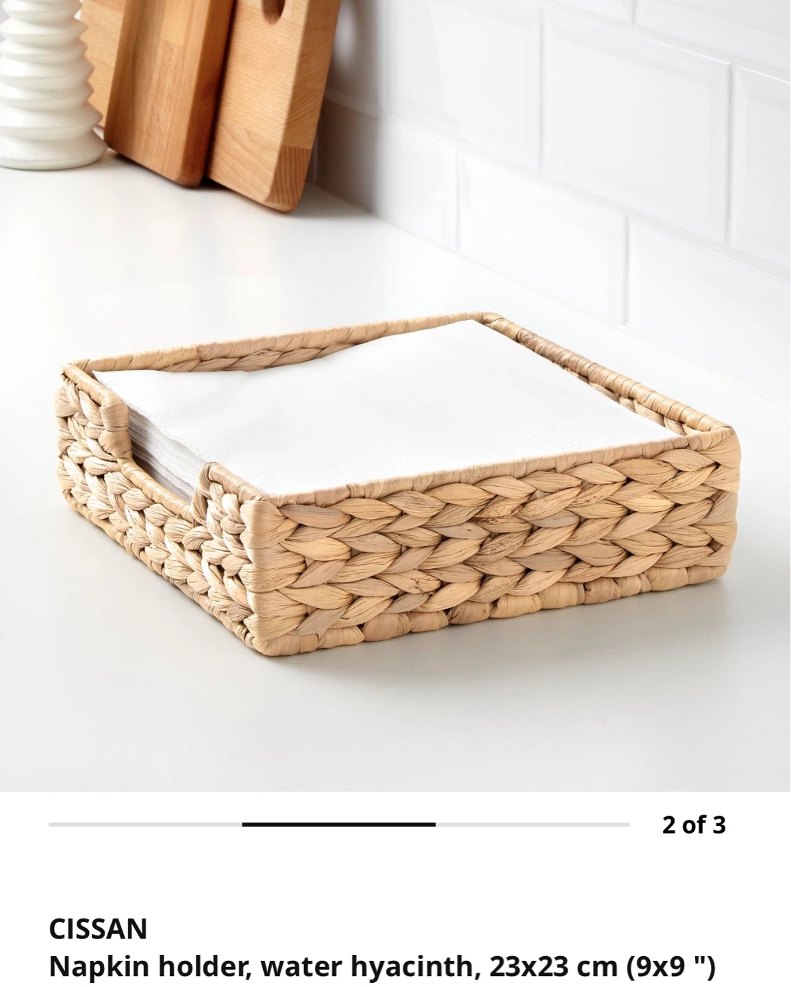 Ikea CISSAN tray - photo 4