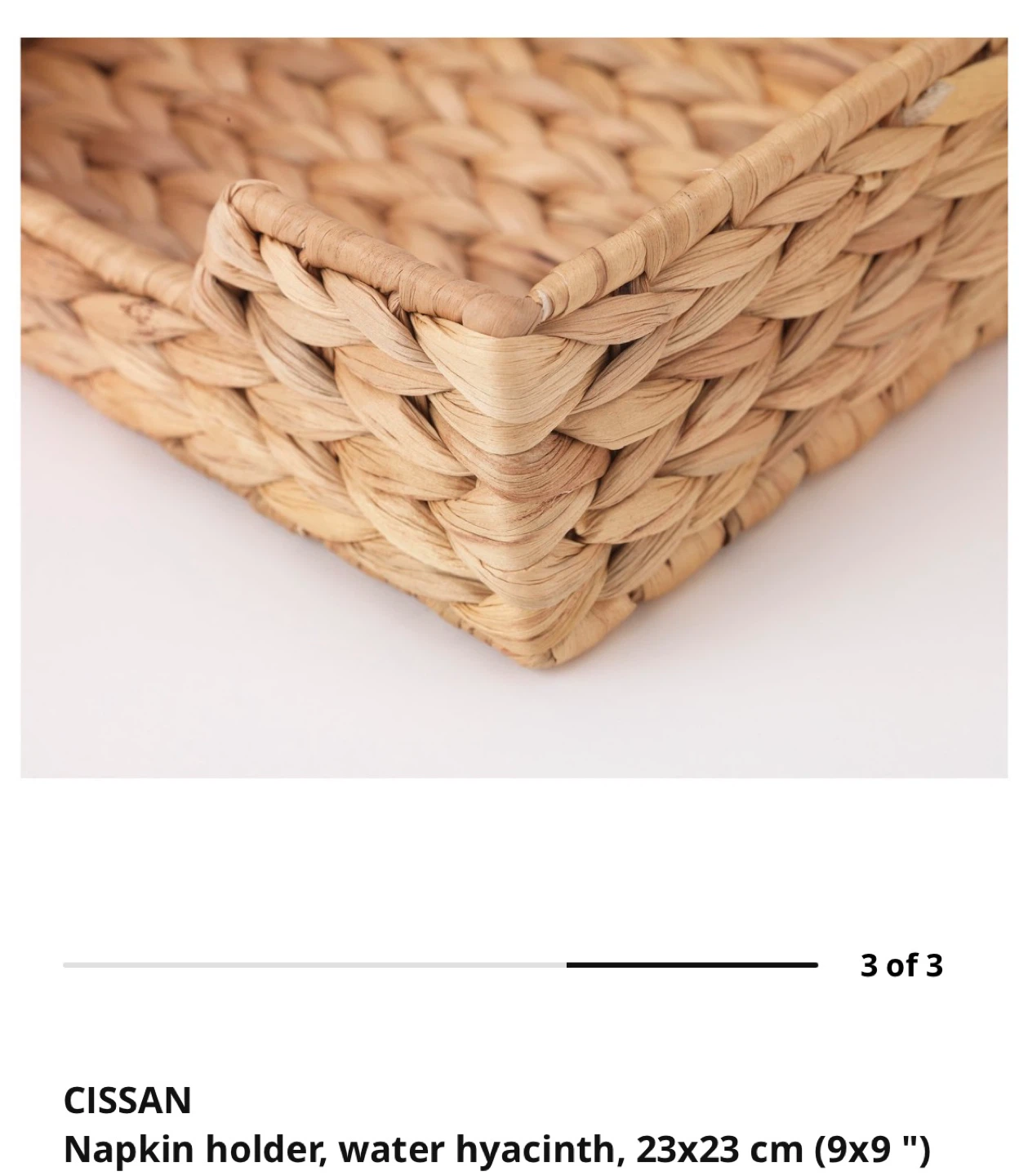 Ikea CISSAN tray - photo 5