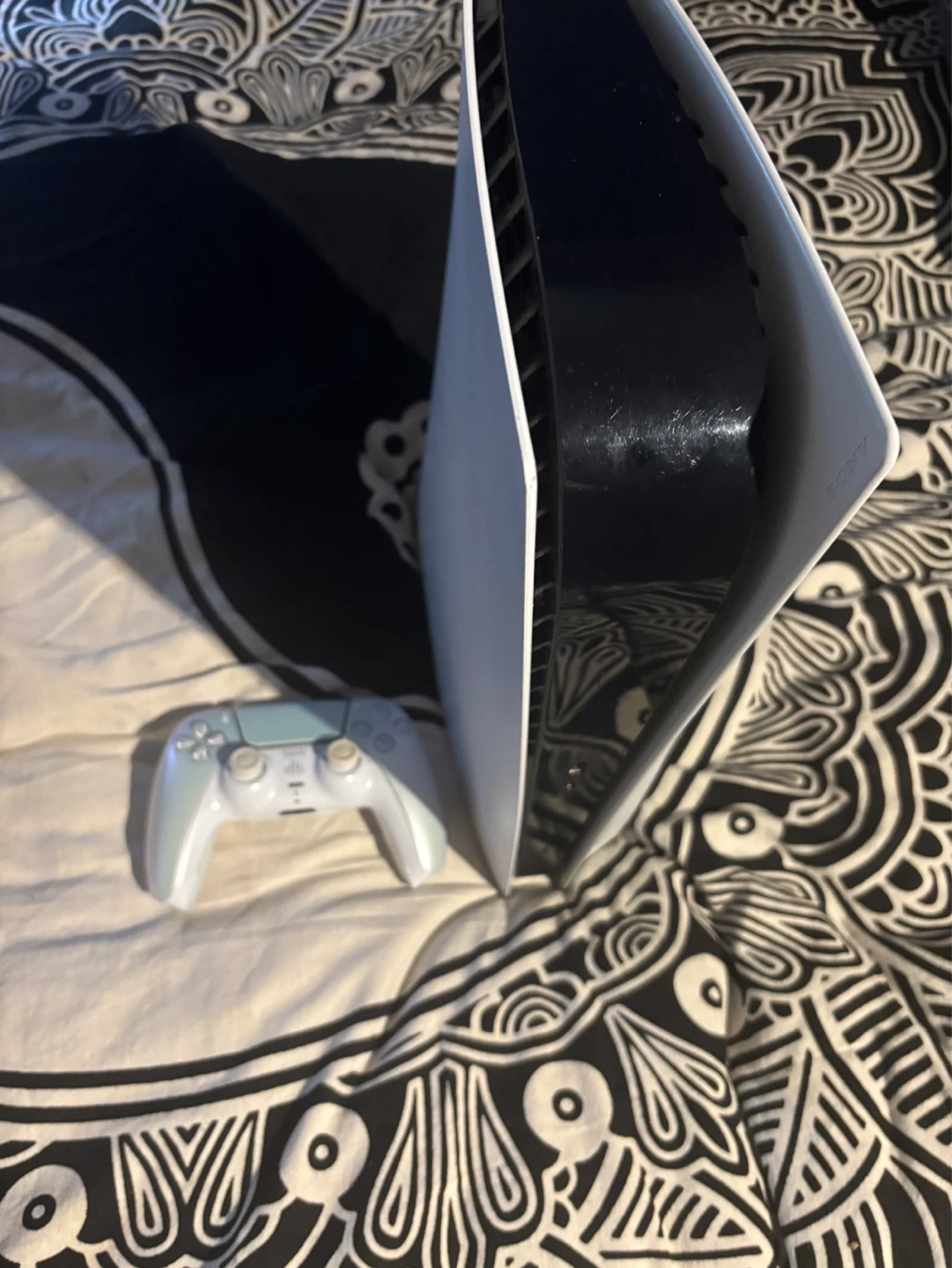 Sony PlayStation 5 Console with White Controller - photo 3