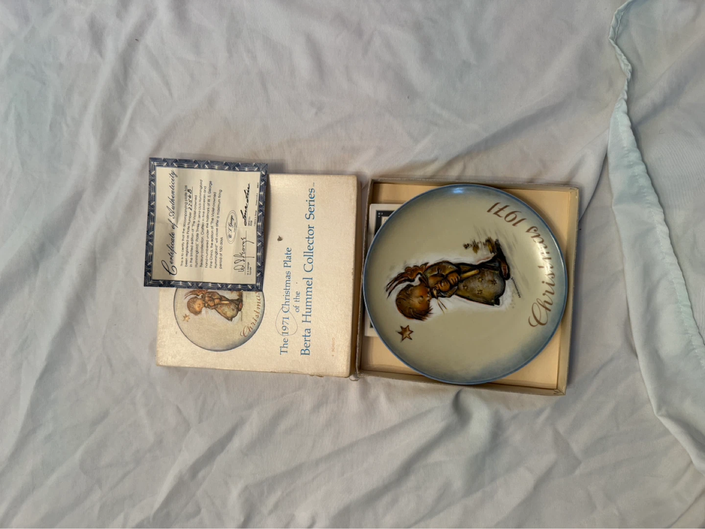 Hummel Collector Plate Assortment - 1974, 1991, and Undated