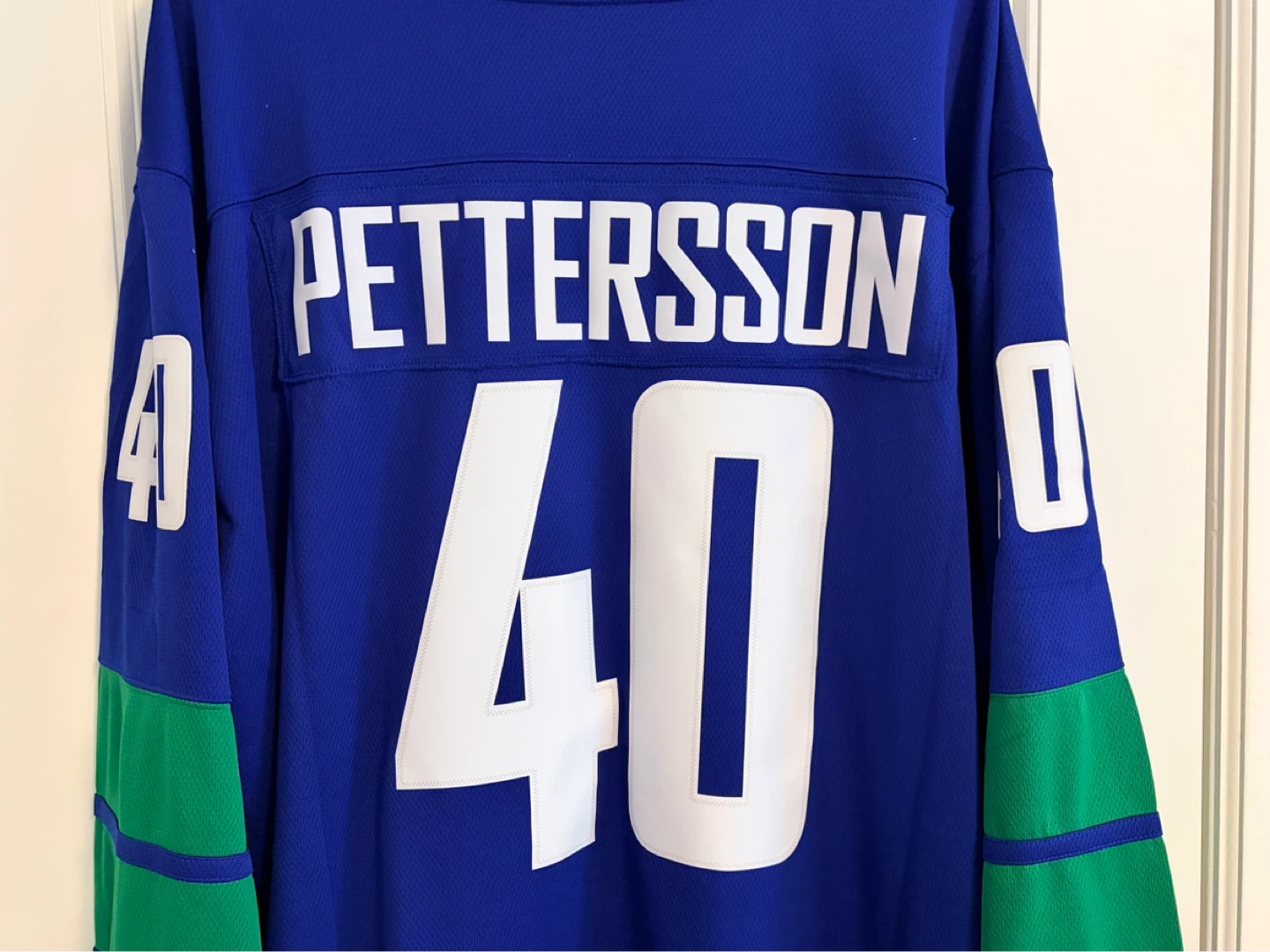 BNWT Authentic Fanatics Vancouver Canucks Pettersson Jersey 3XL - photo 2