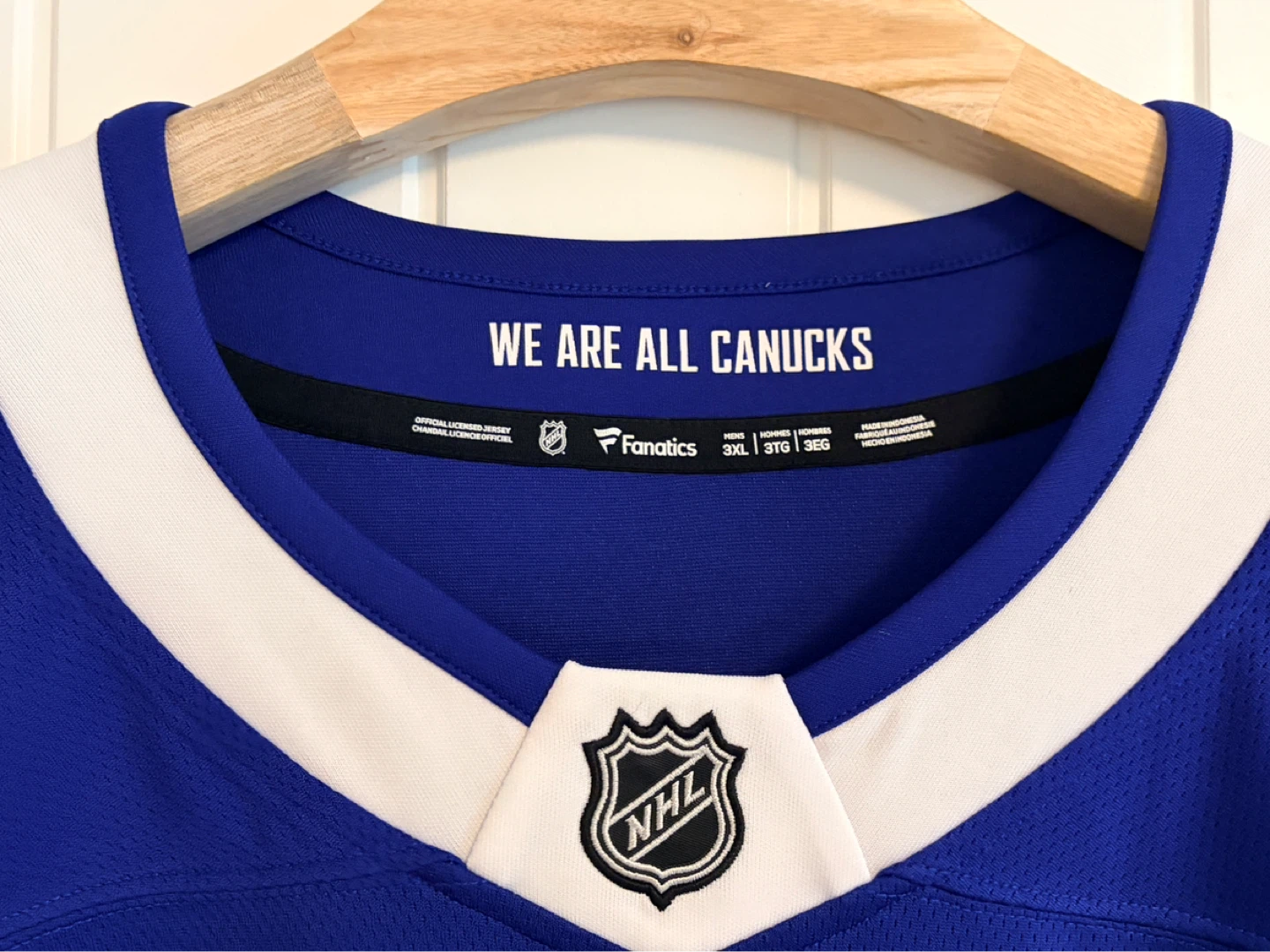 BNWT Authentic Fanatics Vancouver Canucks Pettersson Jersey 3XL - photo 5