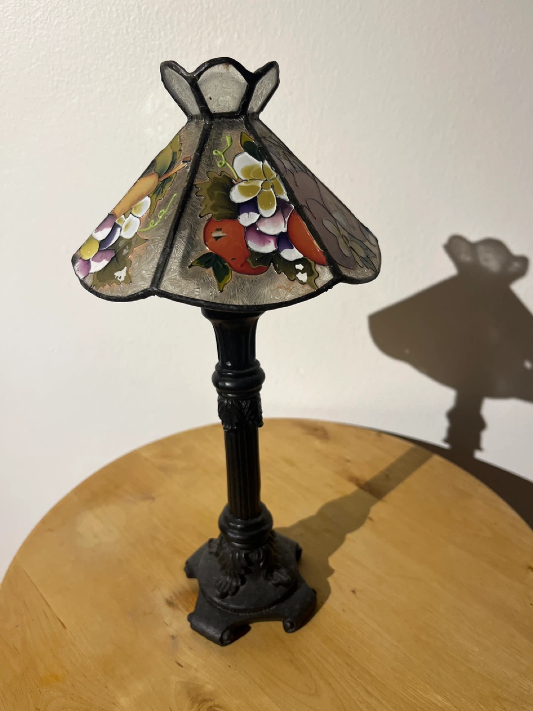 Popular Creations Stained Glass Fruit Candle Holder