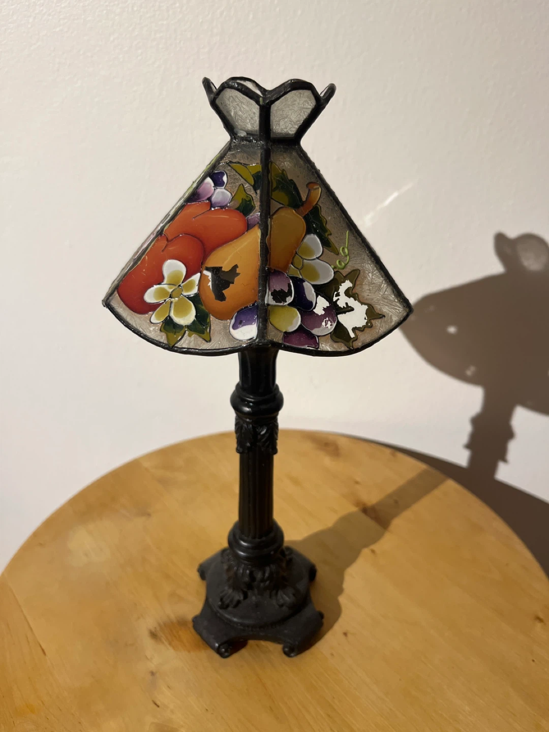 Popular Creations Stained Glass Fruit Candle Holder - photo 2