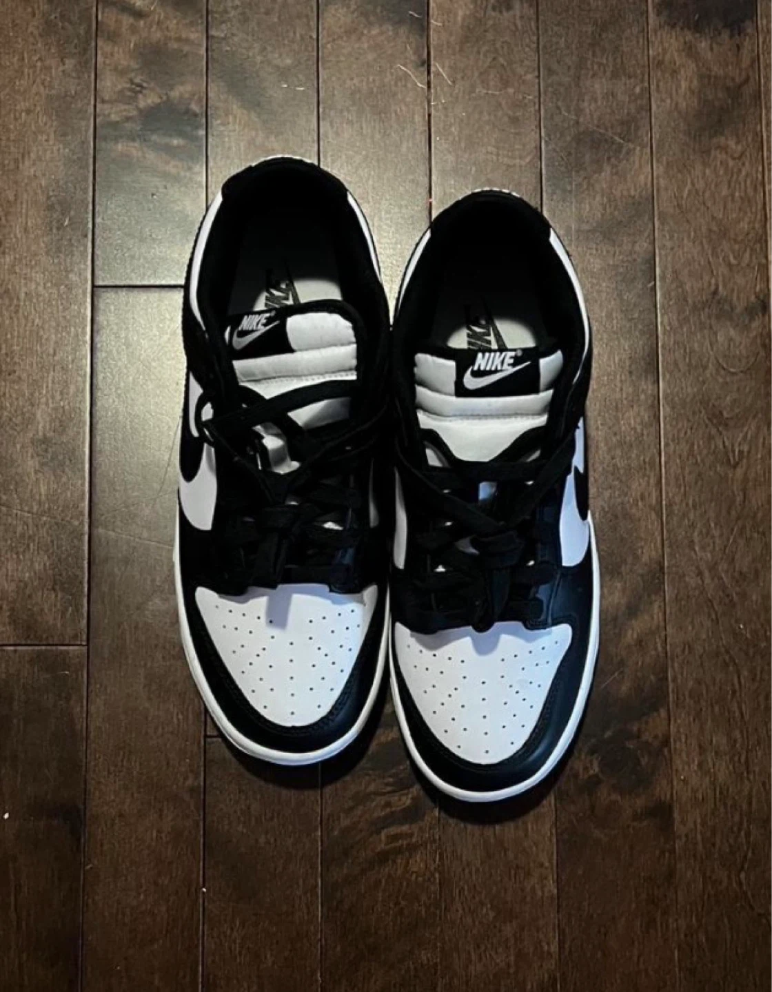 Nike Dunk Low Black White Sneakers - photo 3