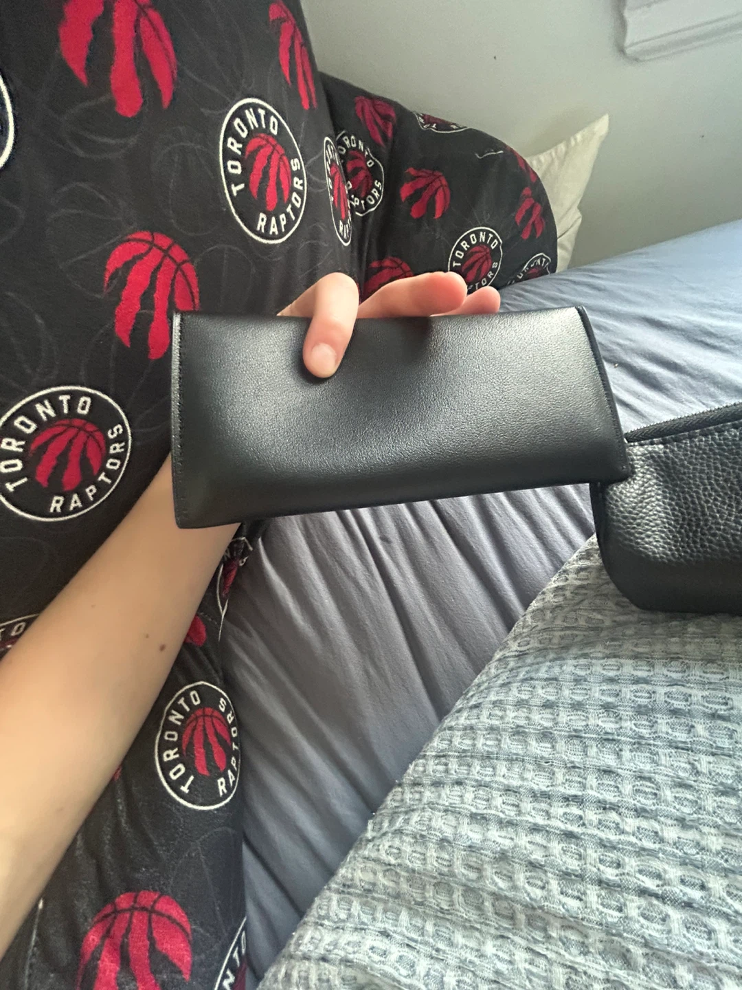 Chrome Hearts Black Leather Glasses Case - photo 3
