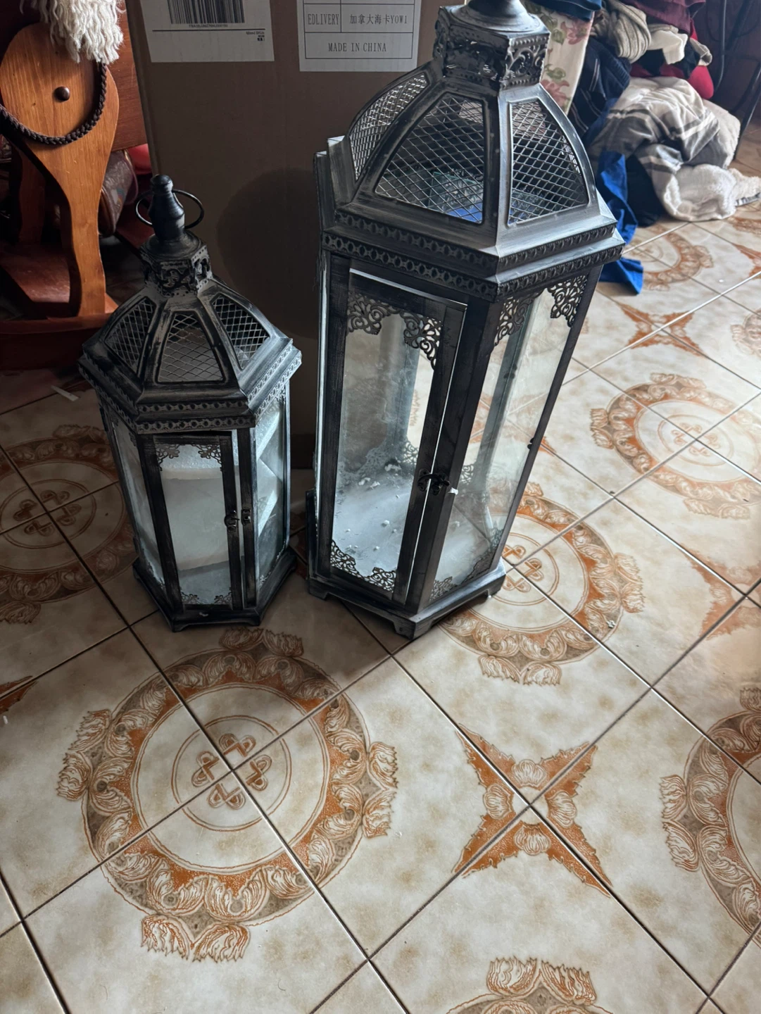 Set of 2 Decorative Lanterns