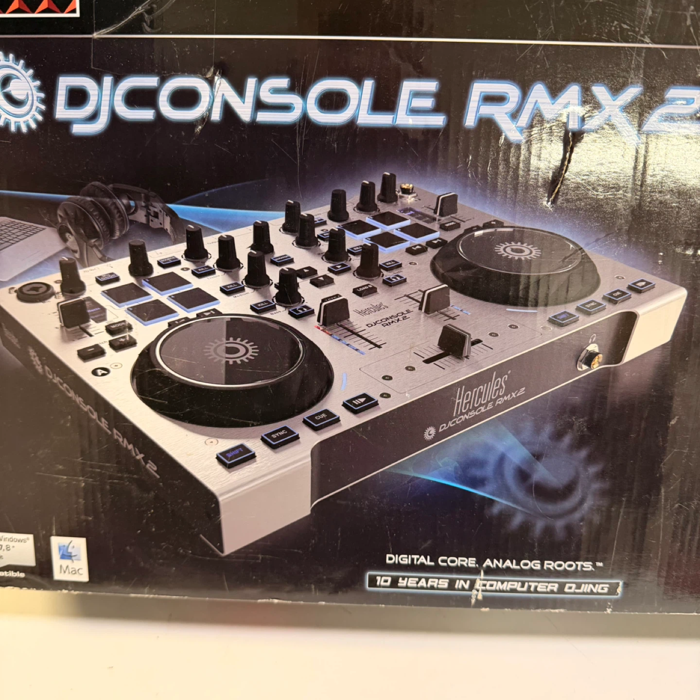 Hercules DJ Console RMX 2 w/ Case & Box Like Brand New - photo 5