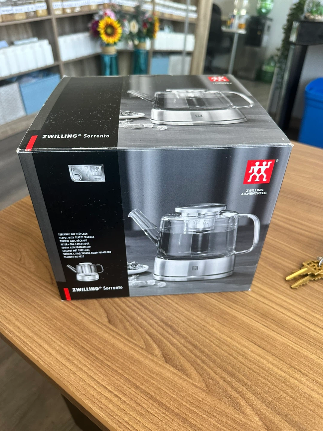 ZWILLING Sorrento Glass Teapot with Tea Warmer - photo 3