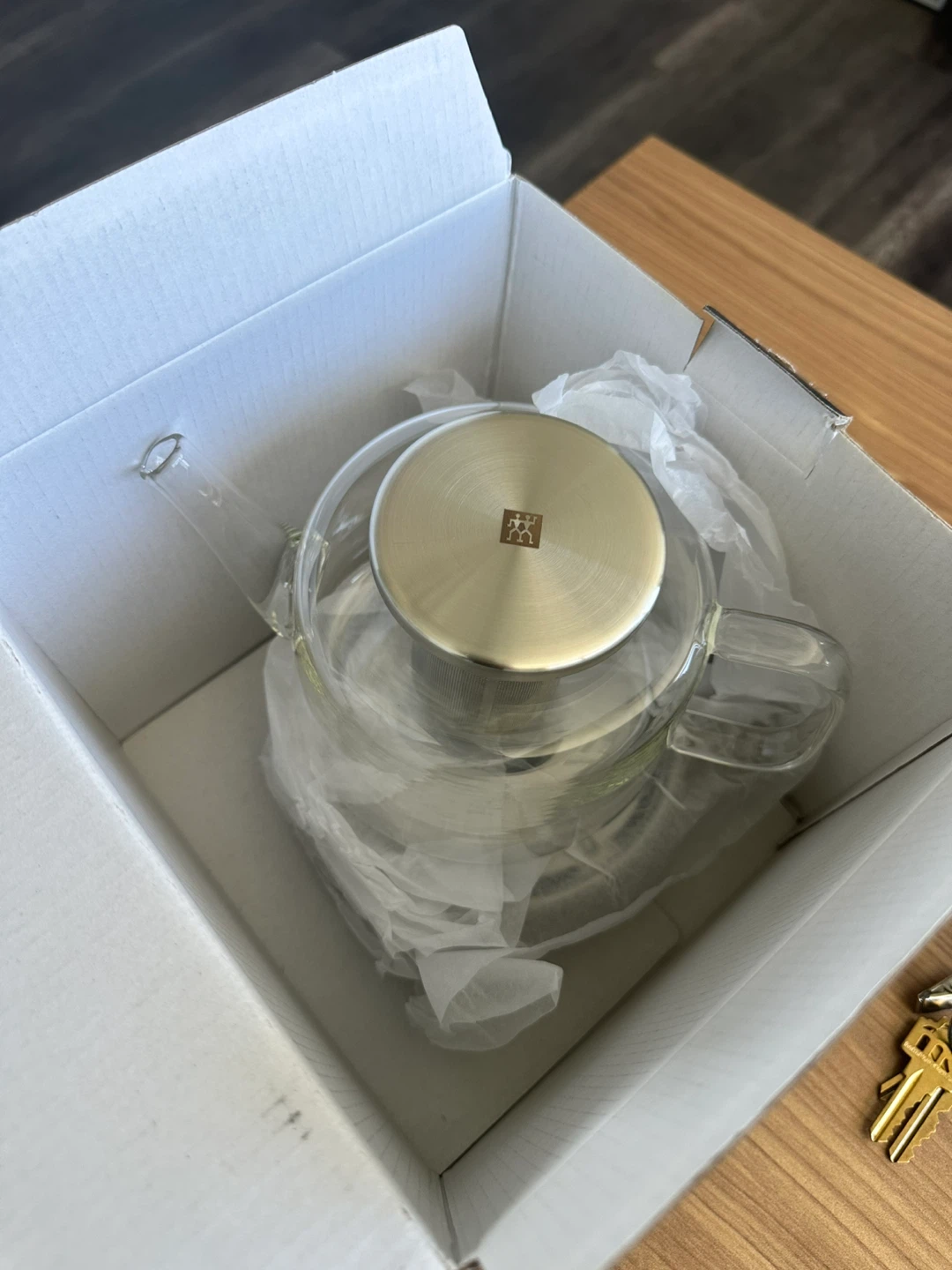 ZWILLING Sorrento Glass Teapot with Tea Warmer - photo 2
