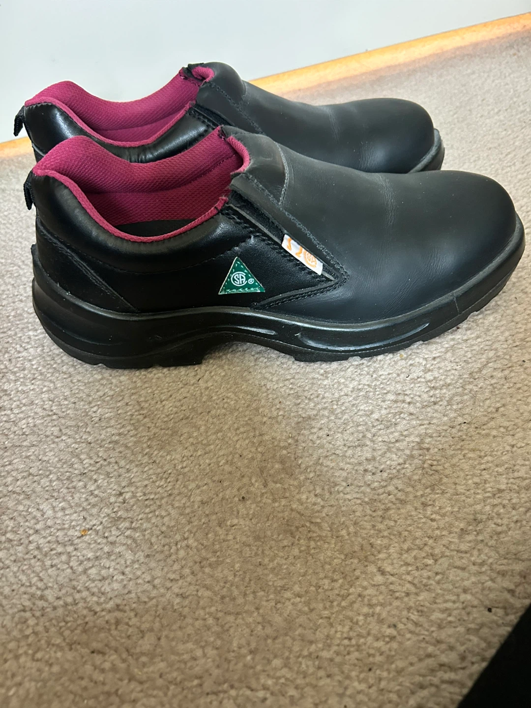 Black Slip-On Safety Shoes - photo 3